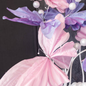 Riesenschmetterling aus Organza | Magische Event-Dekoration & Foto-Requisite